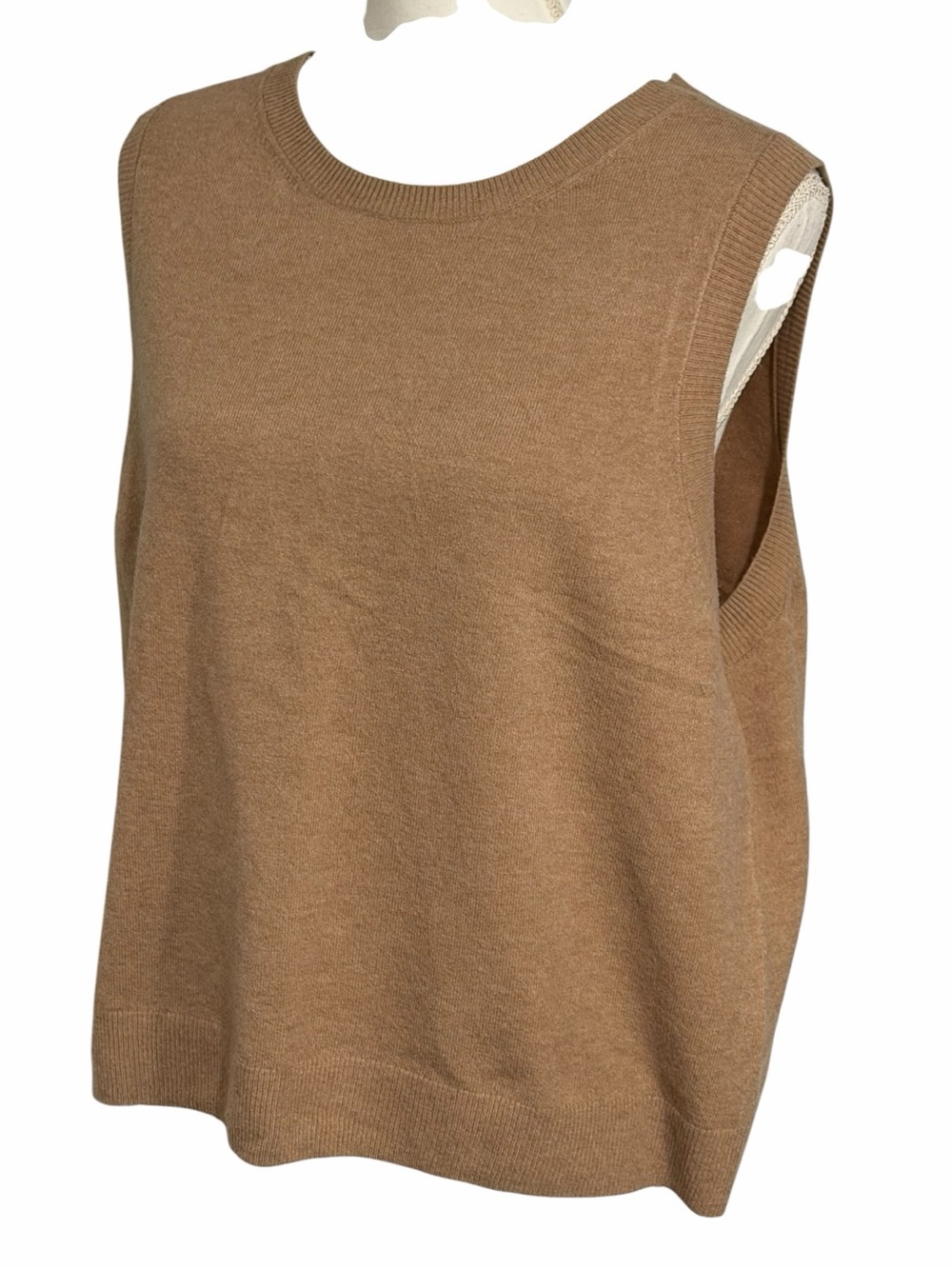 a new day women’s sleeveless Sweaters in Gray and Camel XXL - Picture 6 of 11
